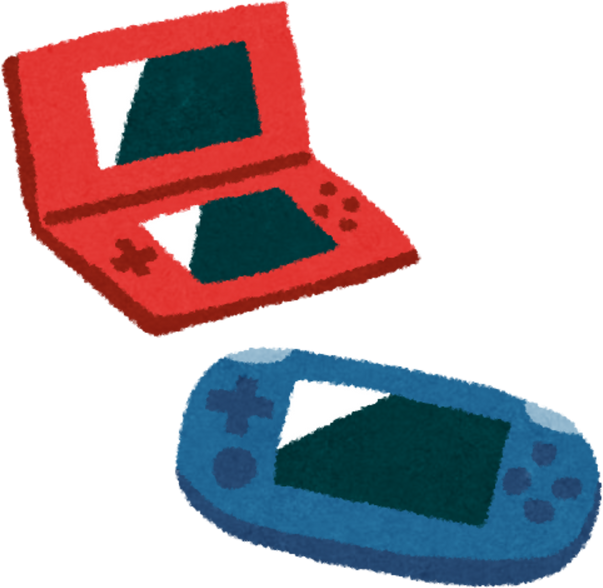 Illustration of Handheld Game Consoles